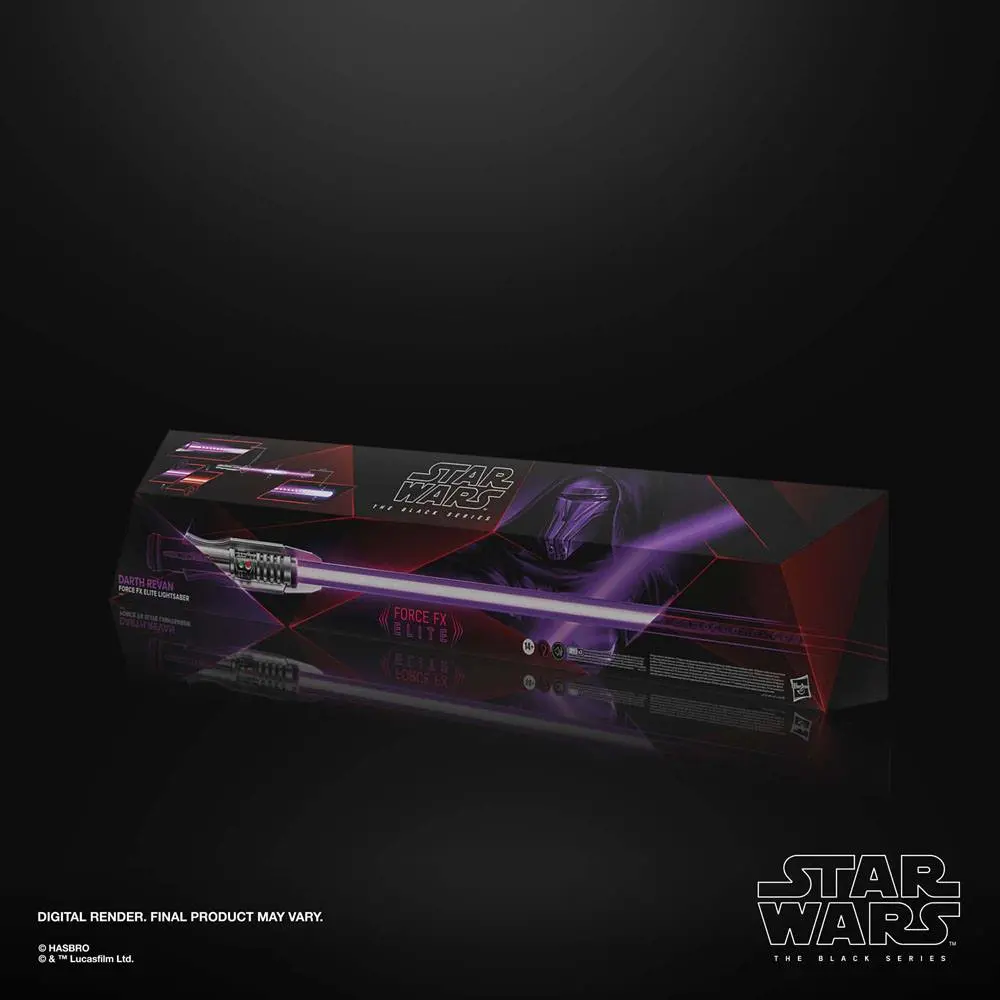 Star Wars: Knights of the Old Republic Black Series Replica Force FX Elite svetelný meč Darth Revan termékfotó