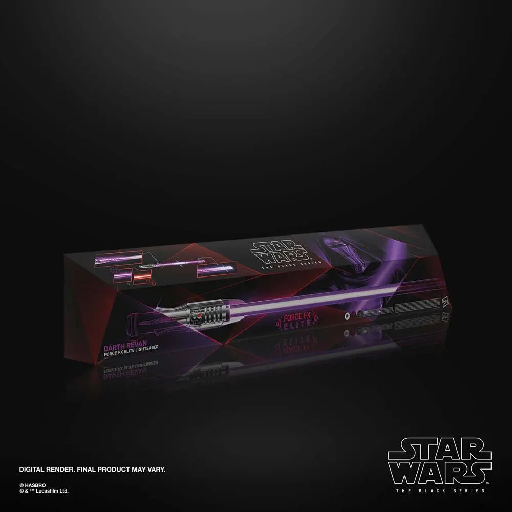 Star Wars: Knights of the Old Republic Black Series Replica Force FX Elite svetelný meč Darth Revan termékfotó