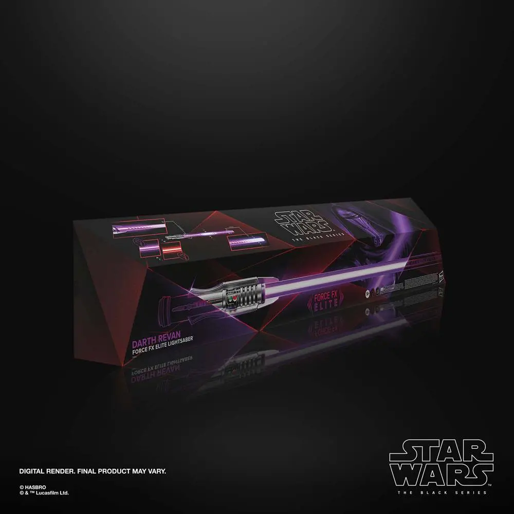 Star Wars: Knights of the Old Republic Black Series Replica Force FX Elite svetelný meč Darth Revan termékfotó