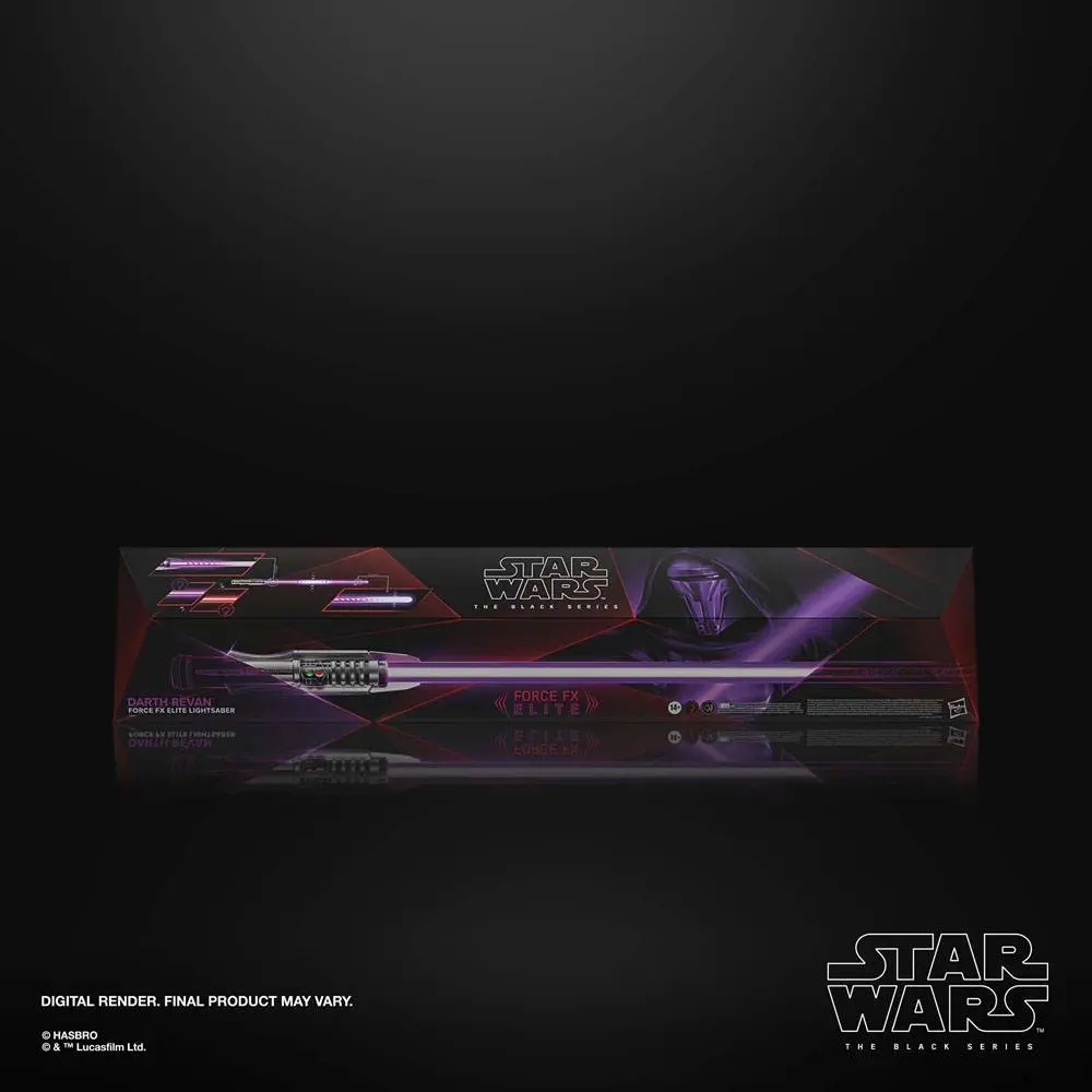 Star Wars: Knights of the Old Republic Black Series Replica Force FX Elite svetelný meč Darth Revan termékfotó