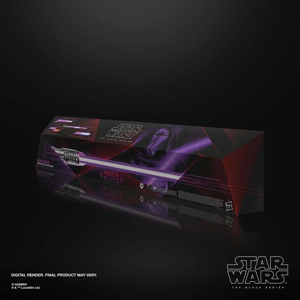 Star Wars: Knights of the Old Republic Black Series Replica Force FX Elite svetelný meč Darth Revan termékfotó