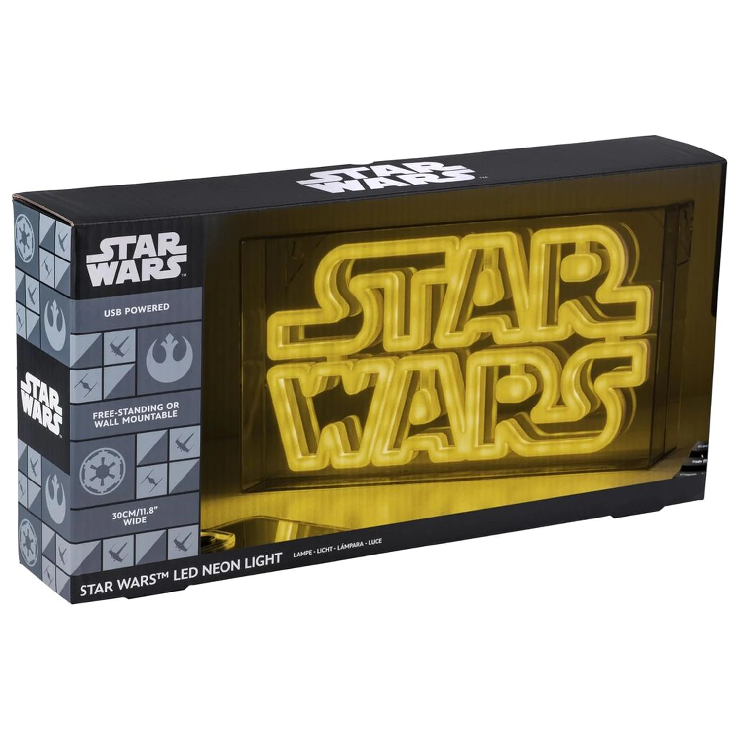 Star Wars lampa LED Neon produktová fotografia
