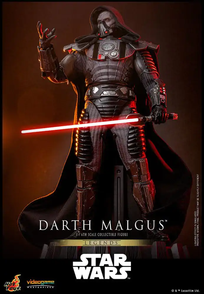 Star Wars Legends Videogame Majstrovské dielo Akčná figúrka 1/6 Darth Malgus 34 cm produktová fotografia