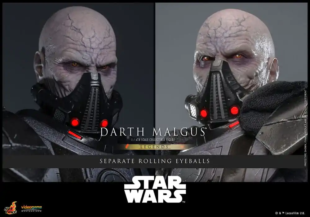 Star Wars Legends Videogame Majstrovské dielo Akčná figúrka 1/6 Darth Malgus 34 cm produktová fotografia