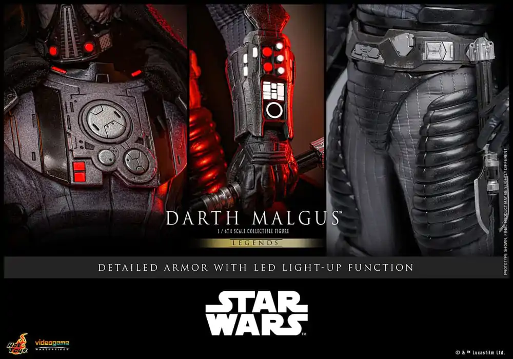 Star Wars Legends Videogame Majstrovské dielo Akčná figúrka 1/6 Darth Malgus 34 cm produktová fotografia