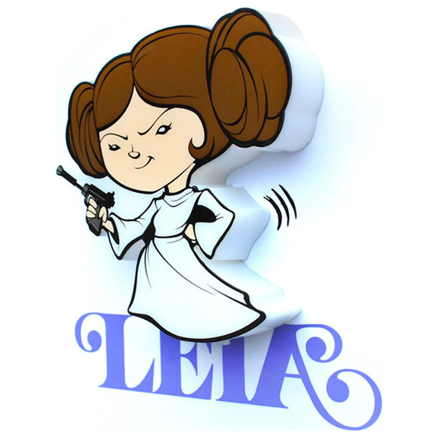 Star Wars Leia 3D Light FX mini lampa produktová fotografia