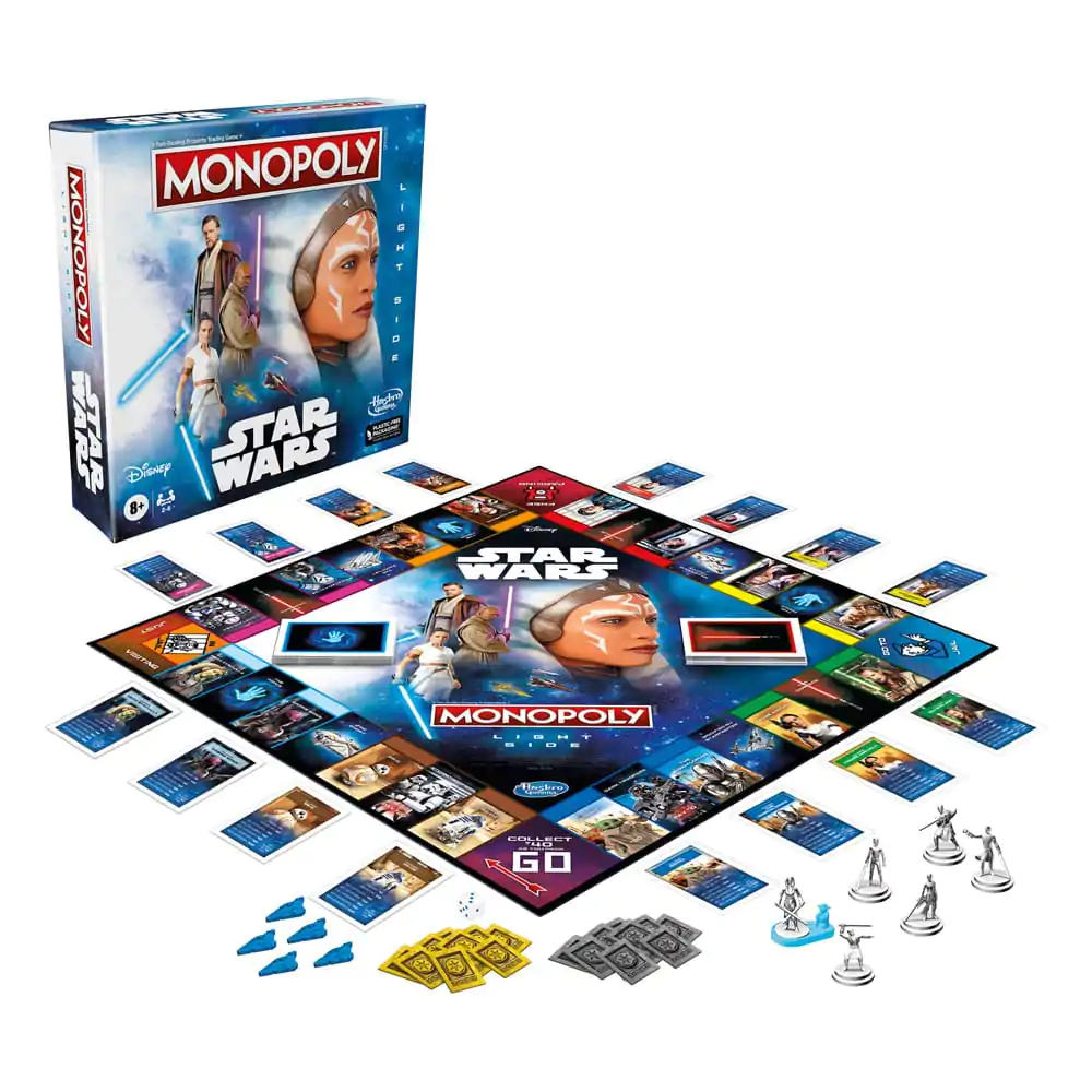 Star Wars Board Game Monopoly Light Side Edition *German Version* - spoločenská hra produktová fotografia