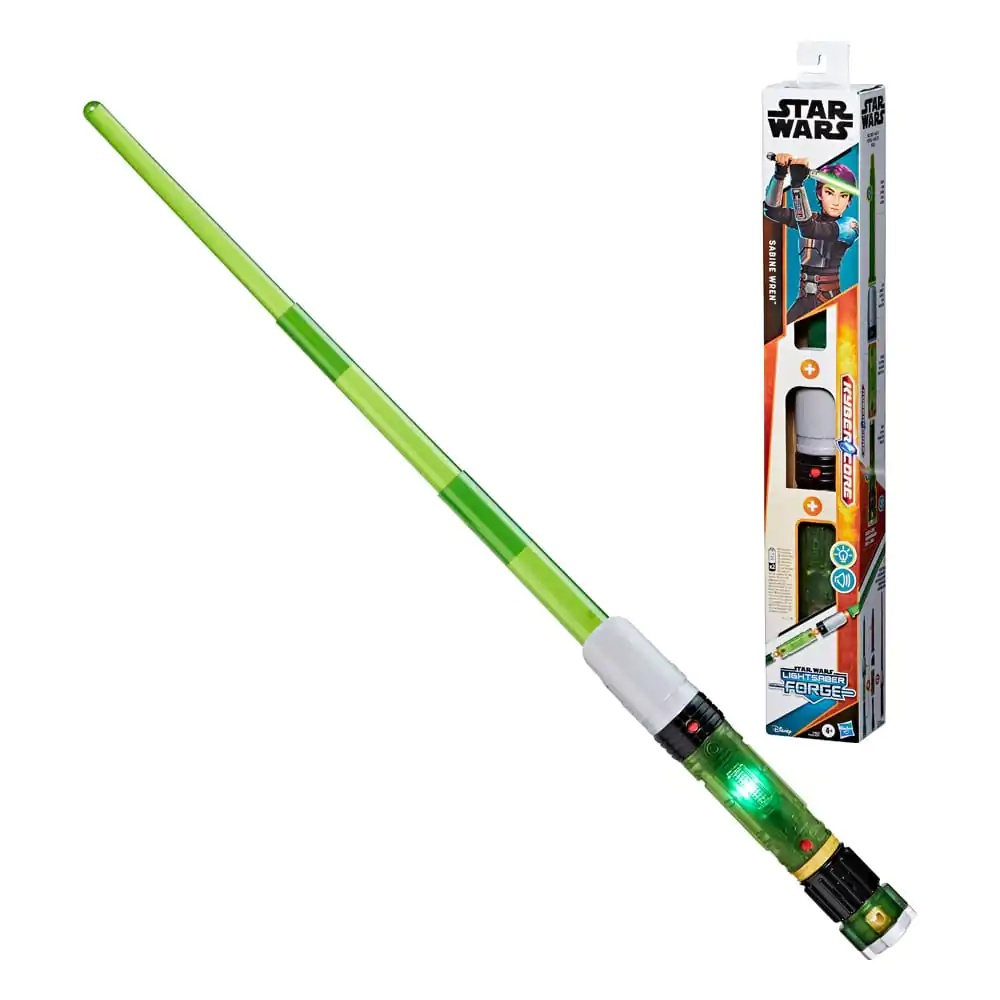 Star Wars Lightsaber Forge Kyber Core Roleplay Replica Elektronický svetelný meč Sabine Wren termékfotó