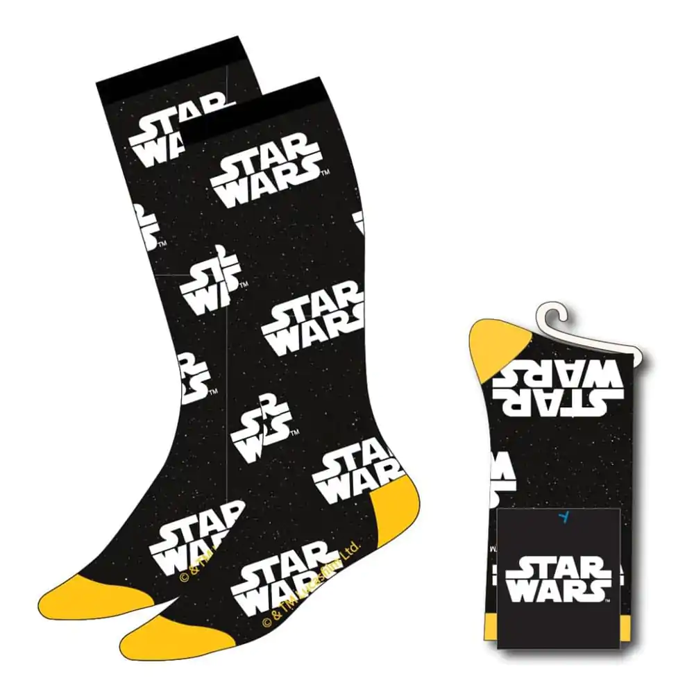 Star Wars Ponožky Logo 38-45 produktová fotografia