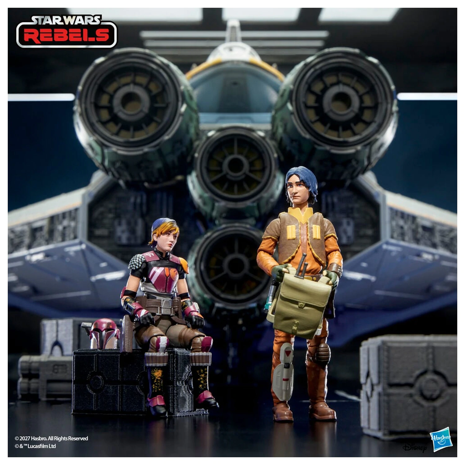 Star Wars Lothal Rebel balenie 3 figúrky 9,5 cm produktová fotografia