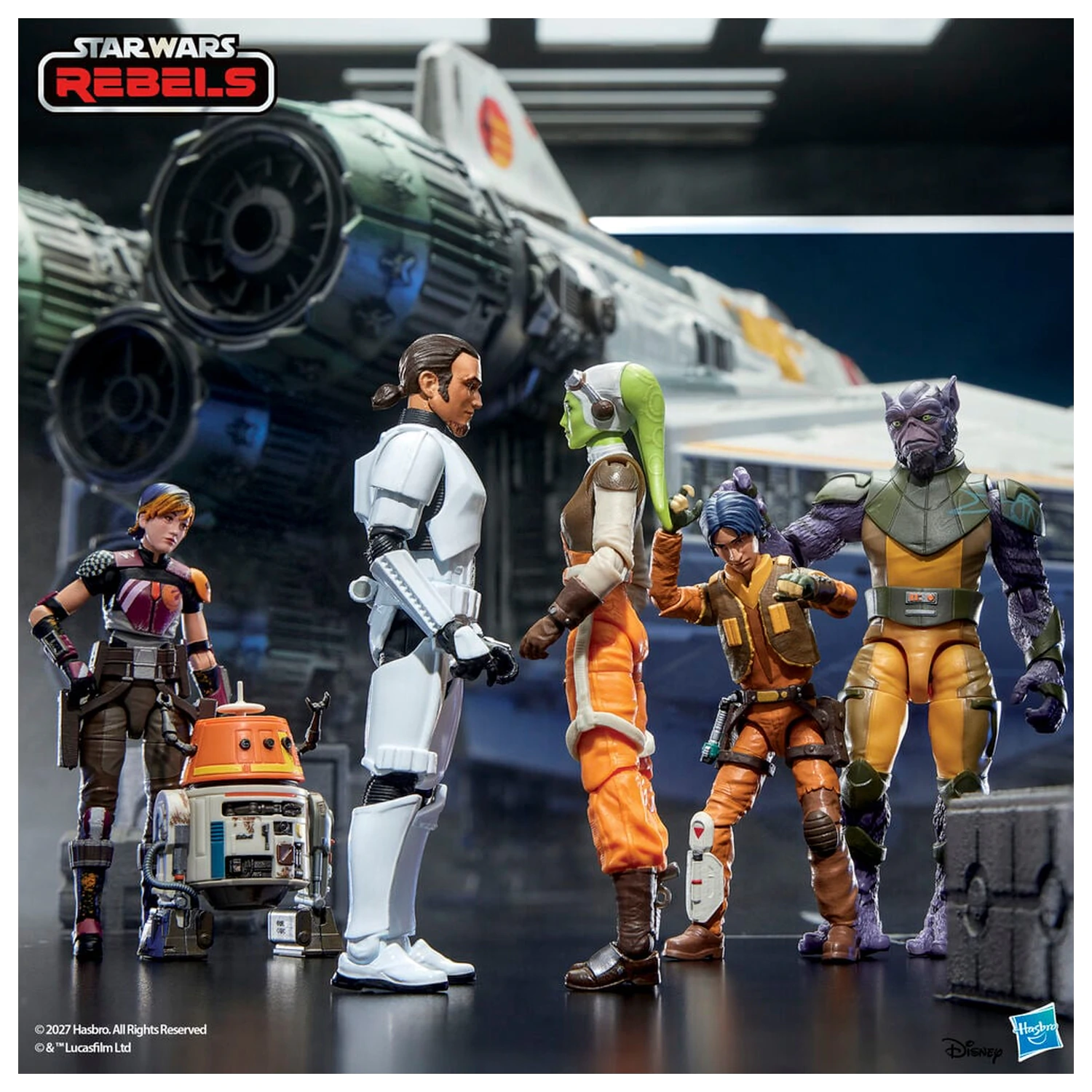 Star Wars Lothal Rebel balenie 3 figúrky 9,5 cm produktová fotografia