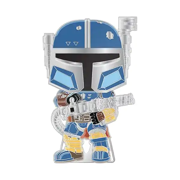 Star Wars Loungefly POP! Enamel Pin Heavy Armor Mando 10 cm termékfotó