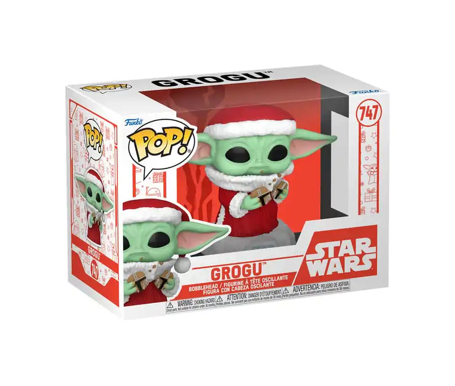 Star Wars: Mandalorian Funko POP! Vinylová figúrka Holiday Grogu 9 cm produktová fotografia