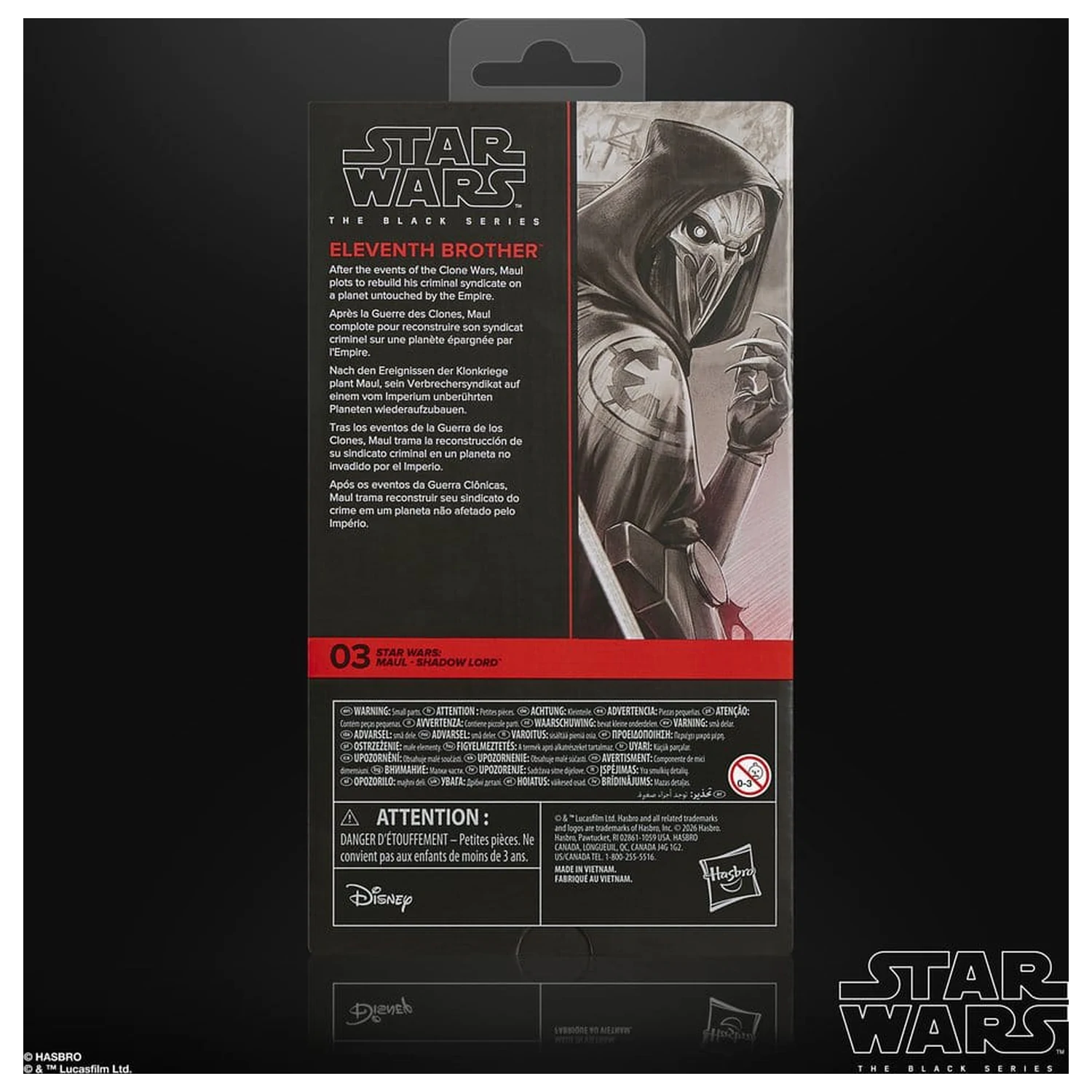 Star Wars: Maul - Shadow Lord Black Series Akčná figúrka Eleventh Brother 15 cm produktová fotografia