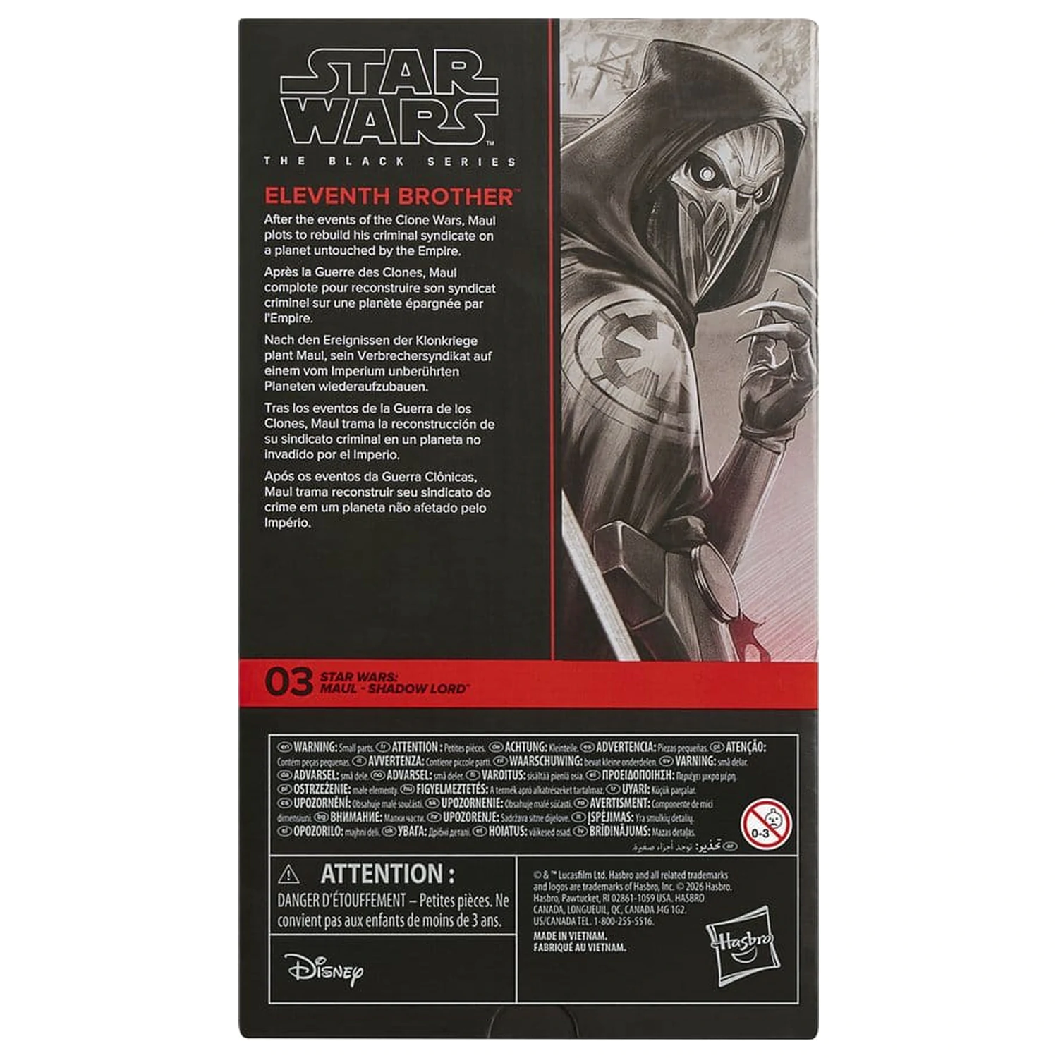 Star Wars: Maul - Shadow Lord Black Series Akčná figúrka Eleventh Brother 15 cm produktová fotografia