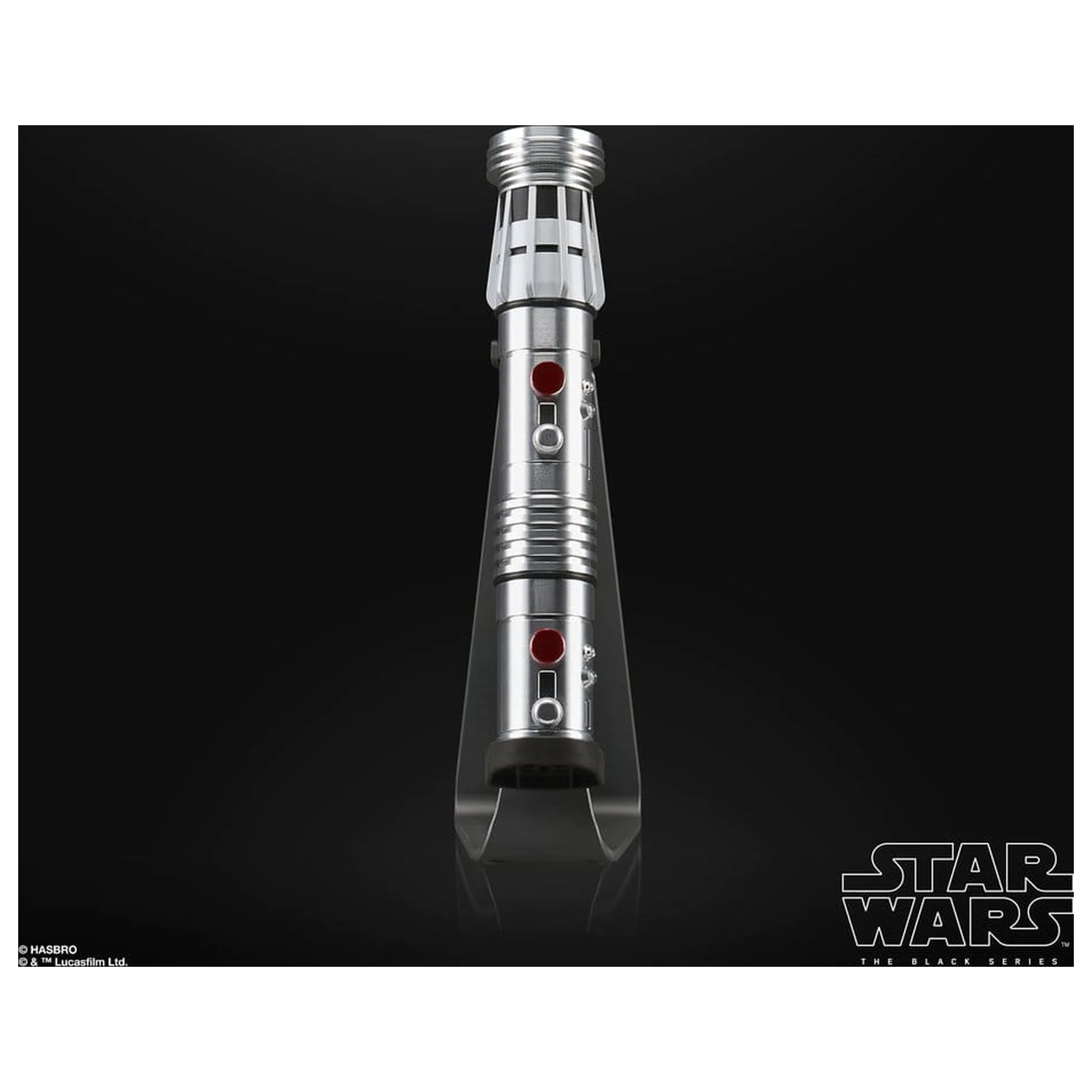 Star Wars: Maul - Shadow Lord Black Series replika Force FX Elite svetelného meča Maul produktová fotografia