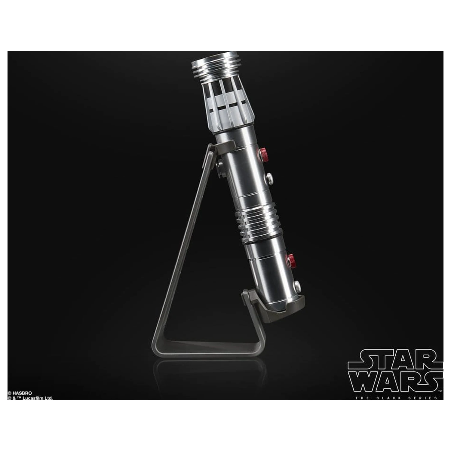 Star Wars: Maul - Shadow Lord Black Series replika Force FX Elite svetelného meča Maul produktová fotografia