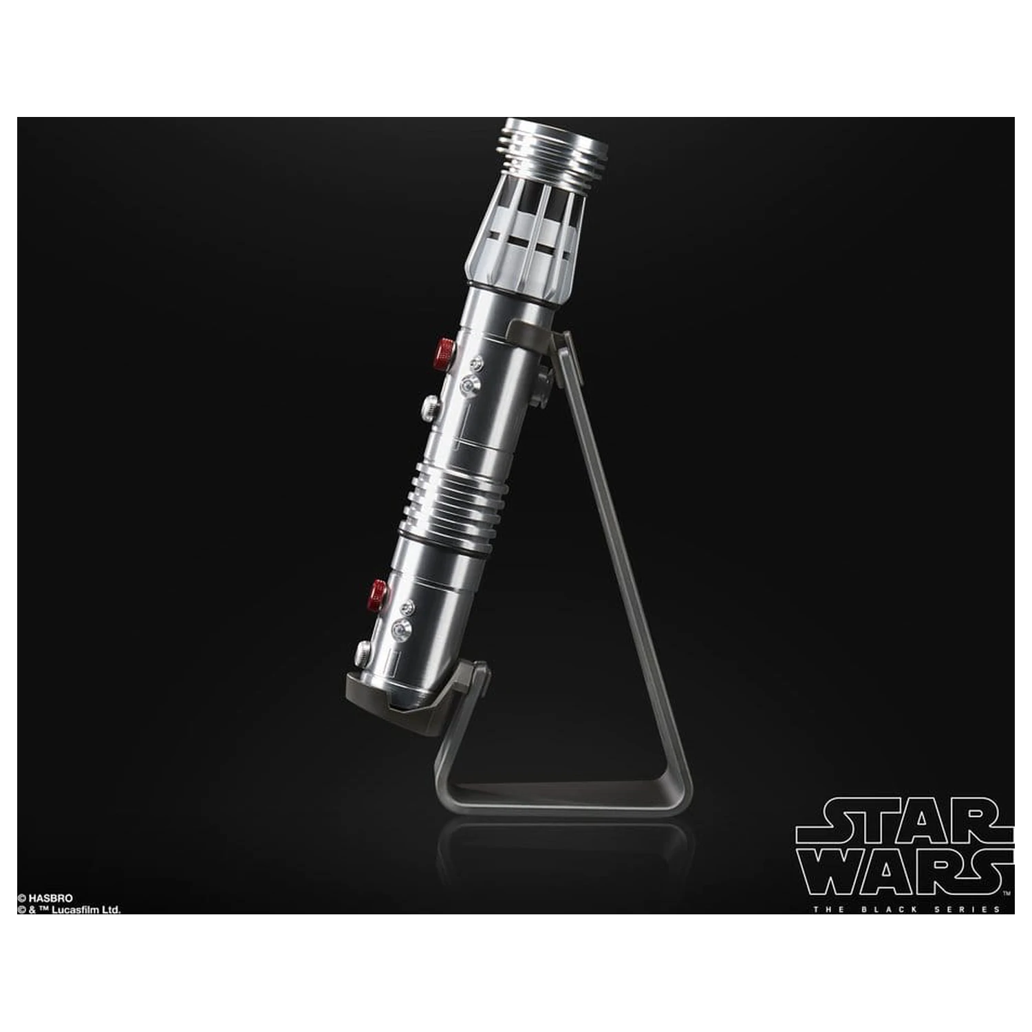 Star Wars: Maul - Shadow Lord Black Series replika Force FX Elite svetelného meča Maul produktová fotografia