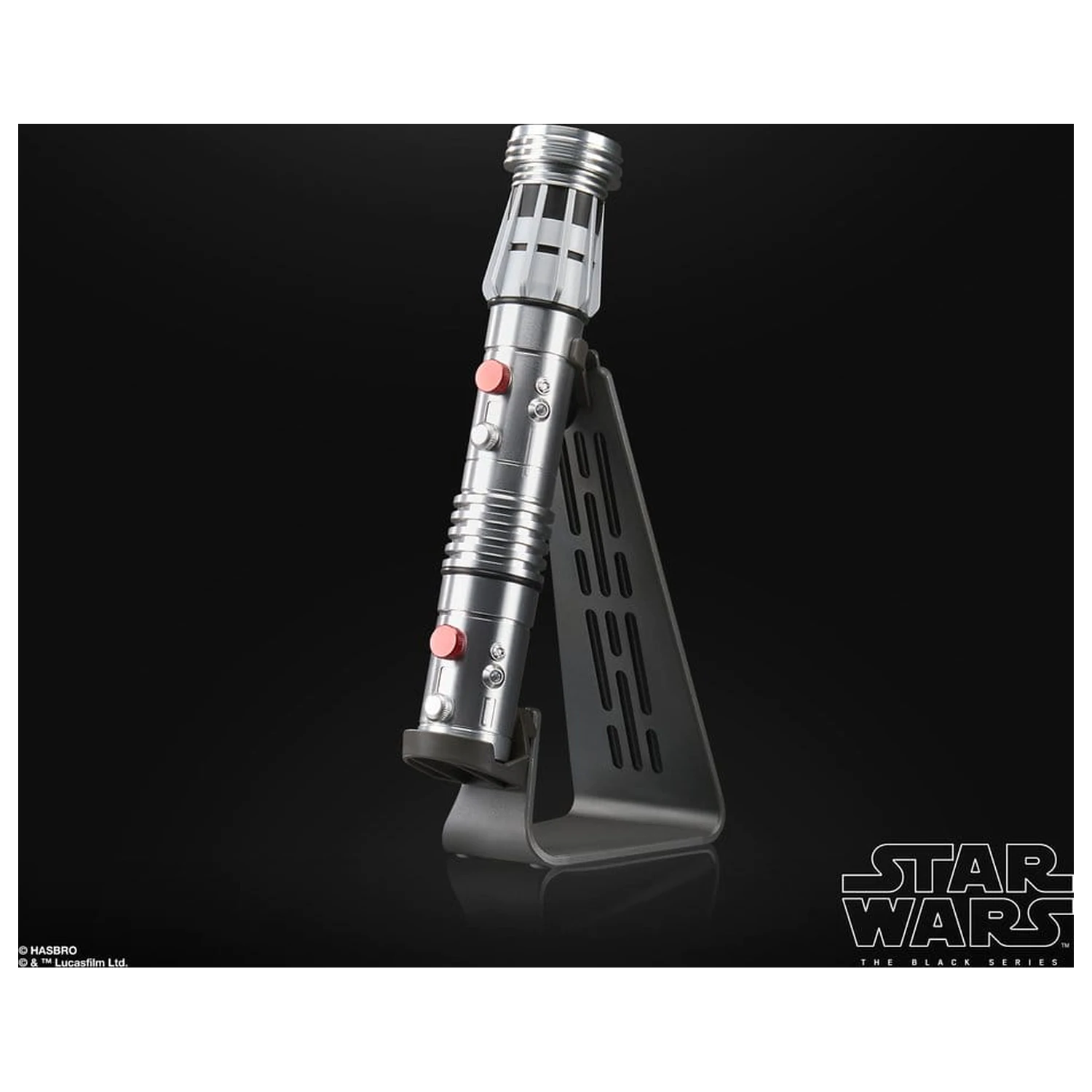 Star Wars: Maul - Shadow Lord Black Series replika Force FX Elite svetelného meča Maul produktová fotografia