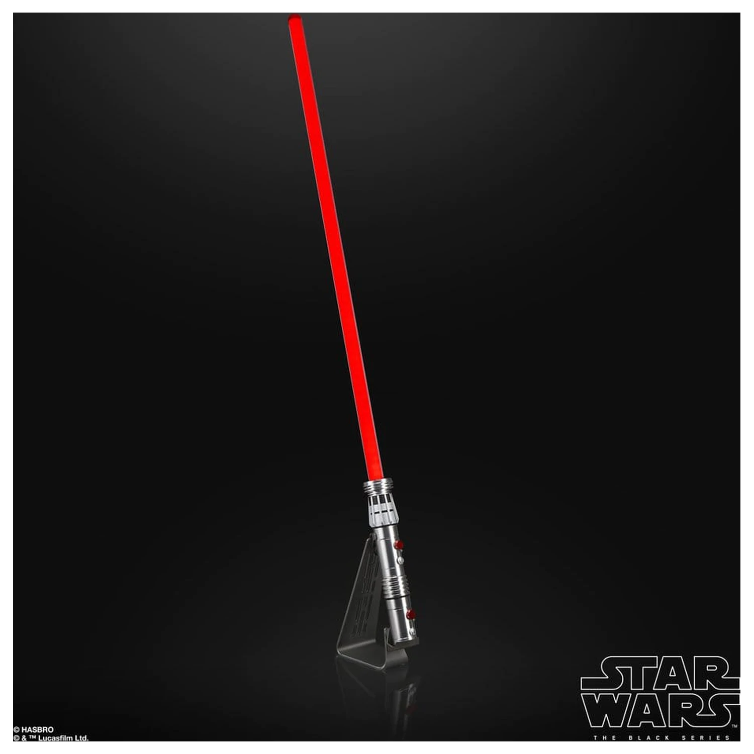 Star Wars: Maul - Shadow Lord Black Series replika Force FX Elite svetelného meča Maul produktová fotografia