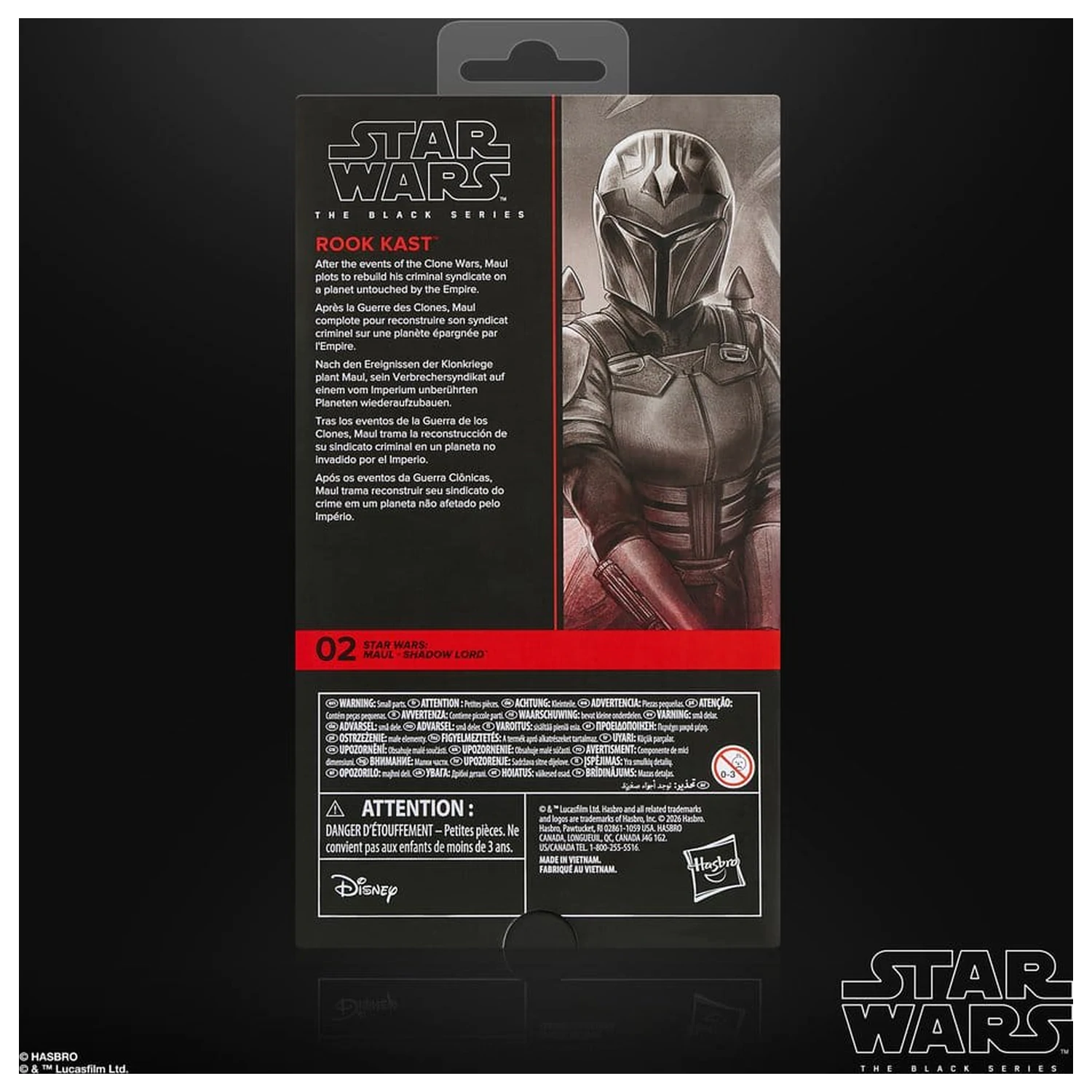 Star Wars: Maul - Shadow Lord Black Series Akčná figúrka Rook Kast 15 cm produktová fotografia