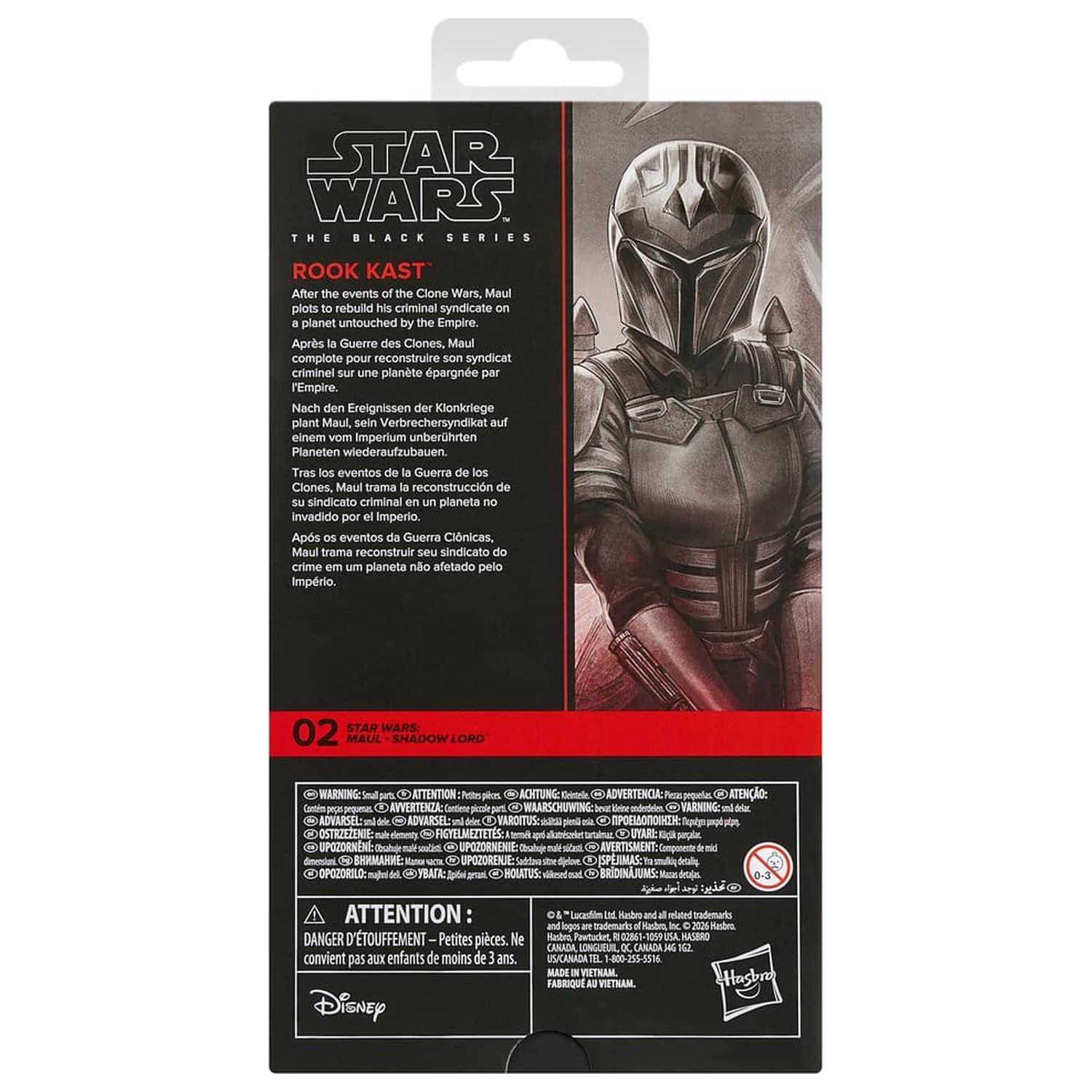 Star Wars: Maul - Shadow Lord Black Series Akčná figúrka Rook Kast 15 cm produktová fotografia