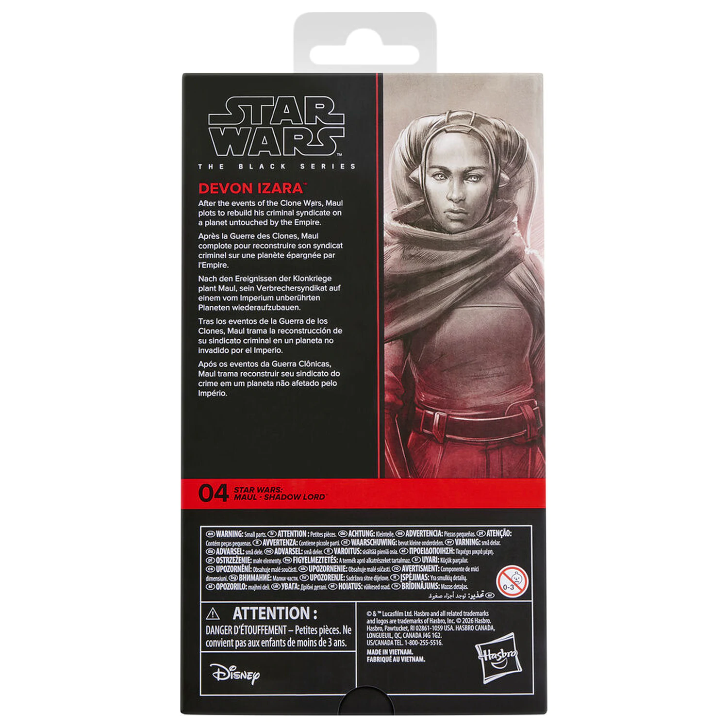 Star Wars Maul Shadow Lord Devon Izara figúrka 15cm produktová fotografia