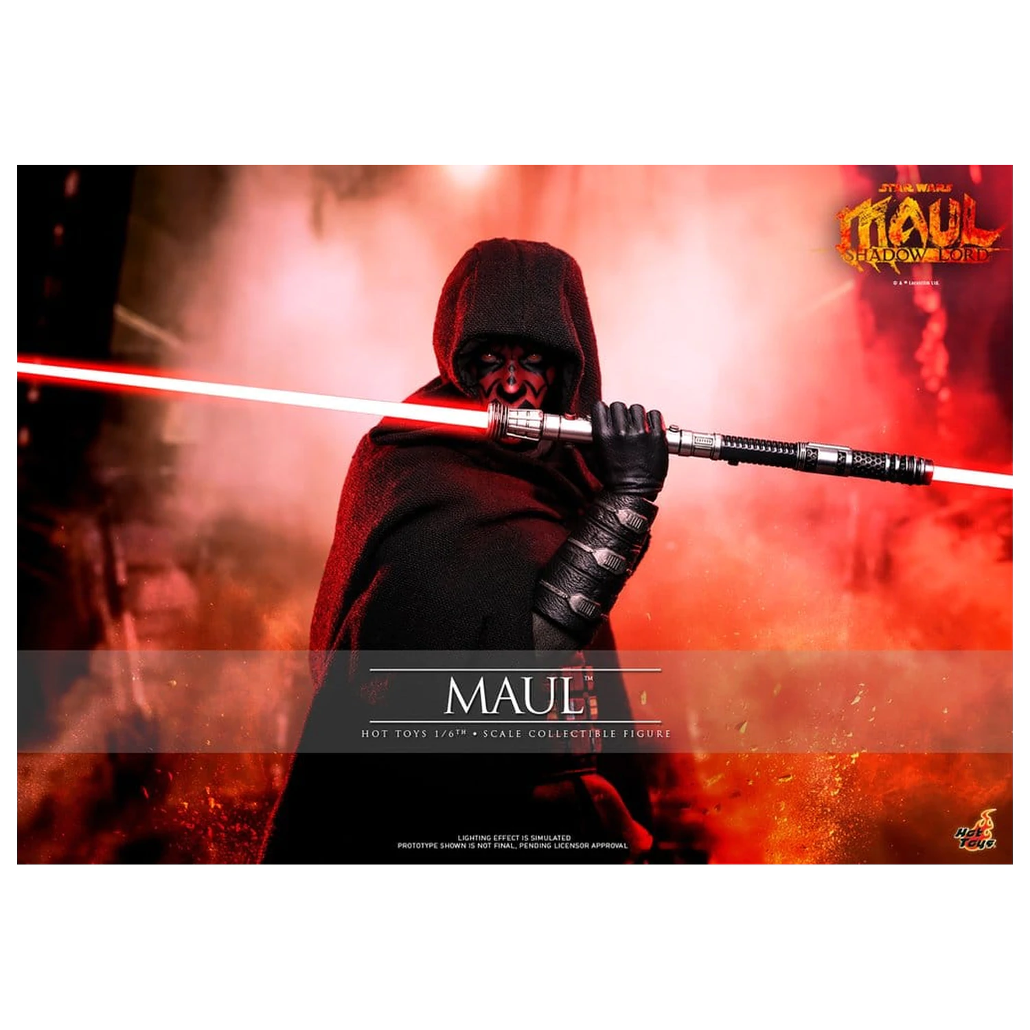 Star Wars: Maul - Shadow Lord Television Masterpiece akčná figúrka 1/6 Maul 29 cm produktová fotografia