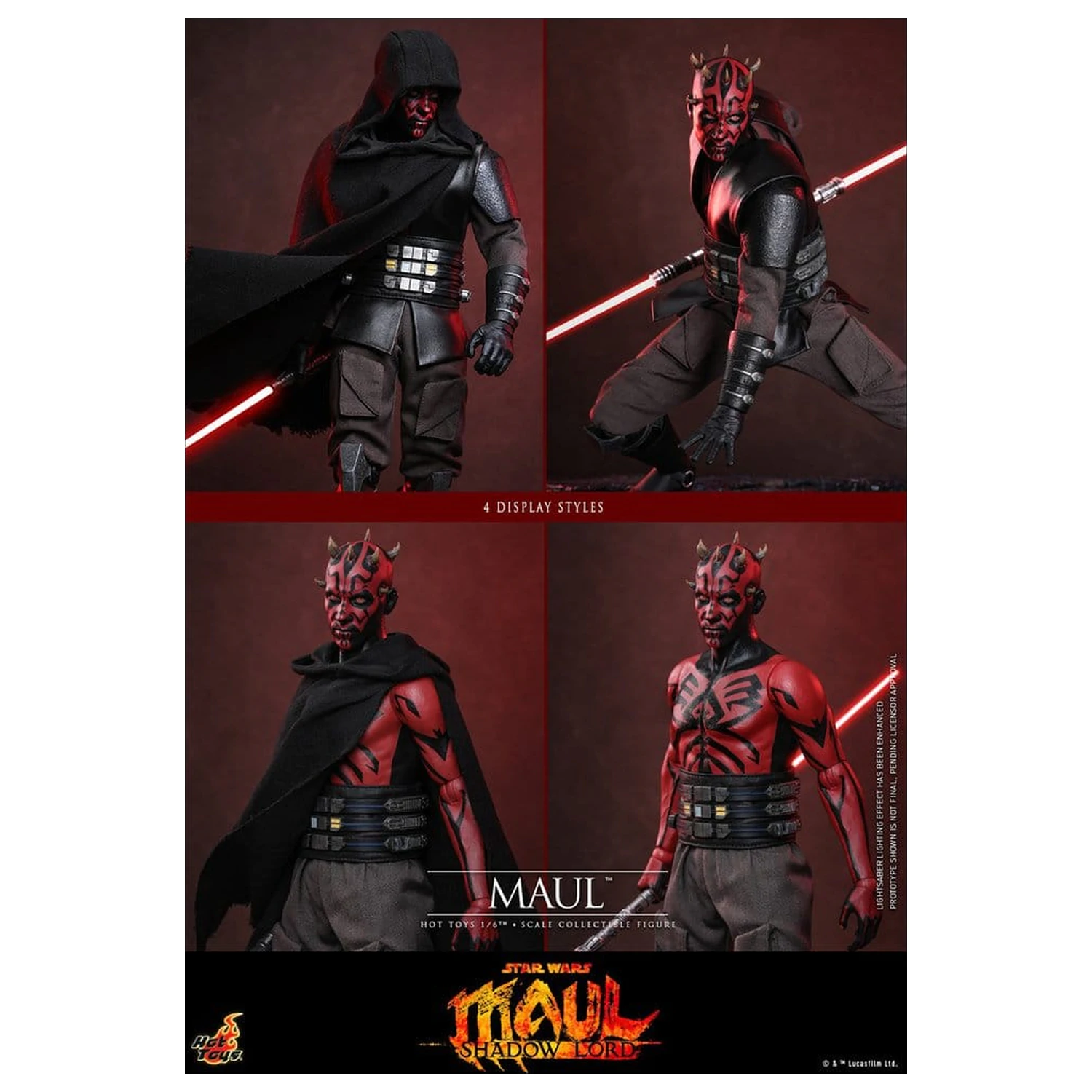 Star Wars: Maul - Shadow Lord Television Masterpiece akčná figúrka 1/6 Maul 29 cm produktová fotografia