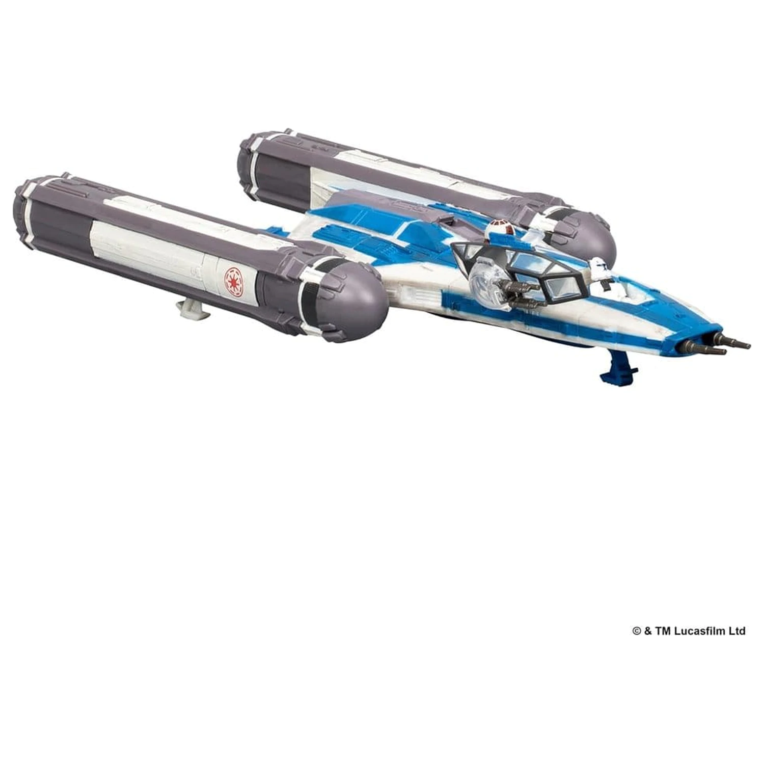 Star Wars Stredne veľké vozidlo BTL-B Y-wing Starfighter s Clone Captain Rex 13 cm produktová fotografia