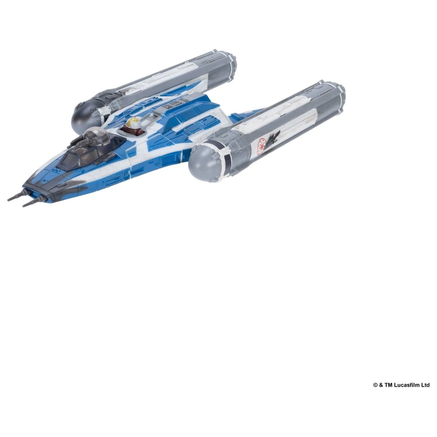 Star Wars Stredne veľké vozidlo a figúrka BTL-B Y-wing & Ahsoka & R7-A7 produktová fotografia