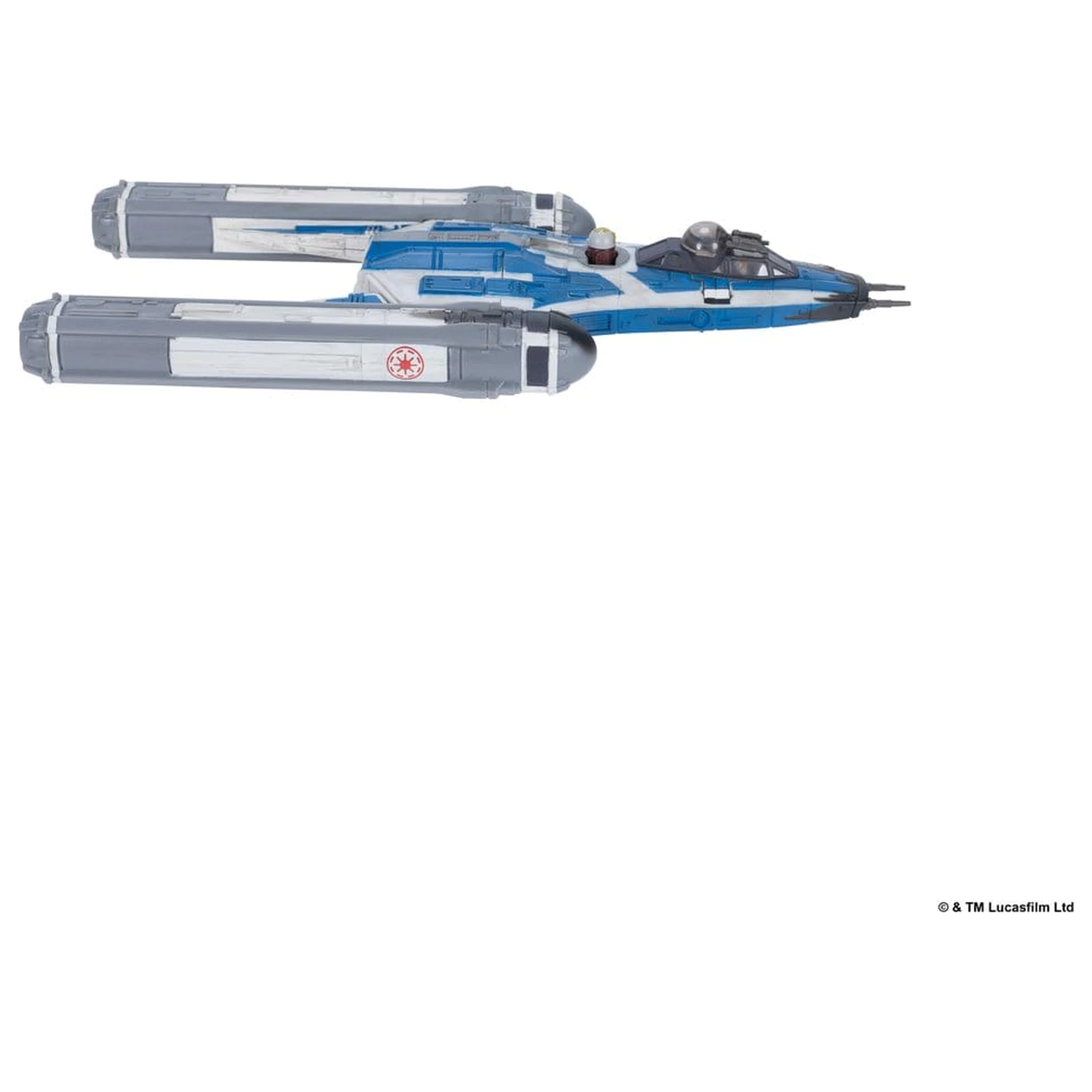 Star Wars Stredne veľké vozidlo a figúrka BTL-B Y-wing & Ahsoka & R7-A7 produktová fotografia