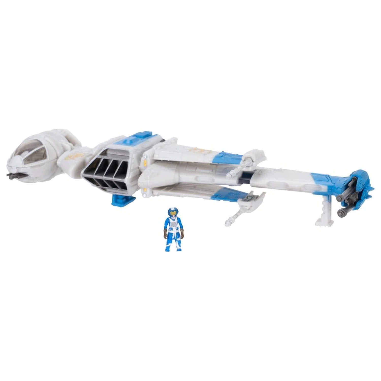 Star Wars Stredne veľké vozidlo a figúrka New Republic B-wing & B-Wing Pilot produktová fotografia