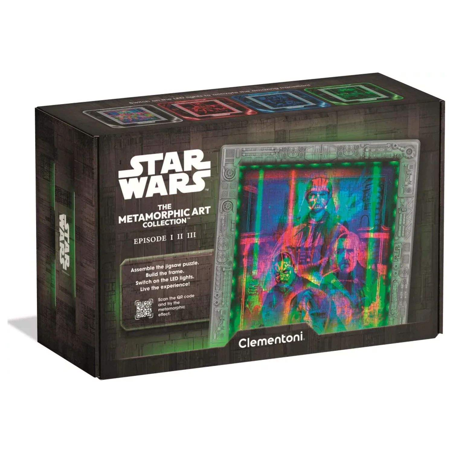 Star Wars Metamorphic 520-dielne puzzle s LED rámom produktová fotografia