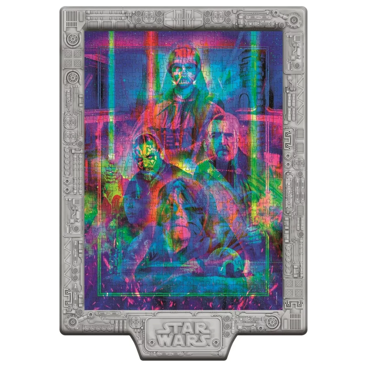 Star Wars Metamorphic 520-dielne puzzle s LED rámom produktová fotografia