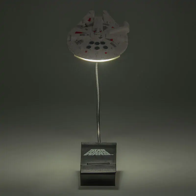 Star Wars Millennium Falcon Knižná lampa 20cm produktová fotografia