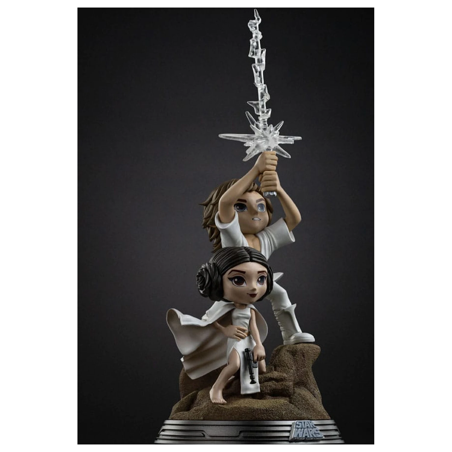 Star Wars Mini Co. PVC figúrka Luke & Leia 30 cm produktová fotografia