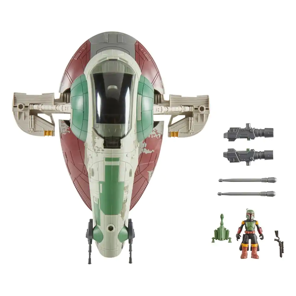 Star Wars Mission Fleet Vozidlo Vehicle s figúrkou Firespray s Boba Fett 6 cm produktová fotografia