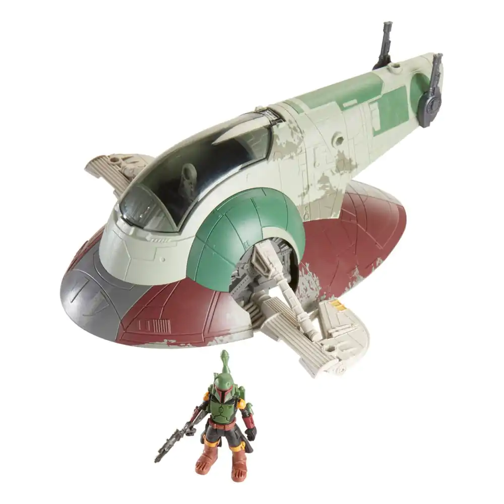 Star Wars Mission Fleet Vozidlo Vehicle s figúrkou Firespray s Boba Fett 6 cm produktová fotografia