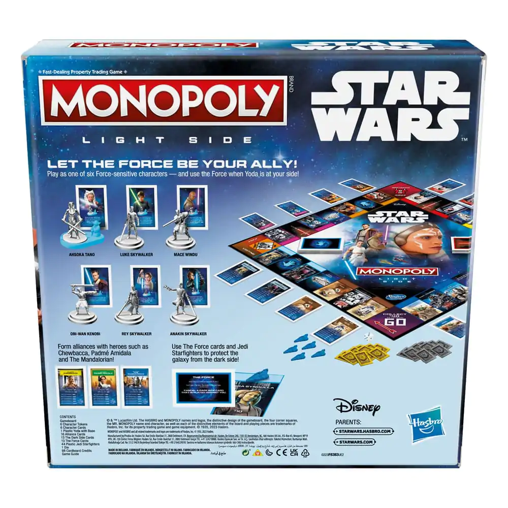 Star Wars spoločenská hra Monopoly Light Side Edition *English Version* termékfotó