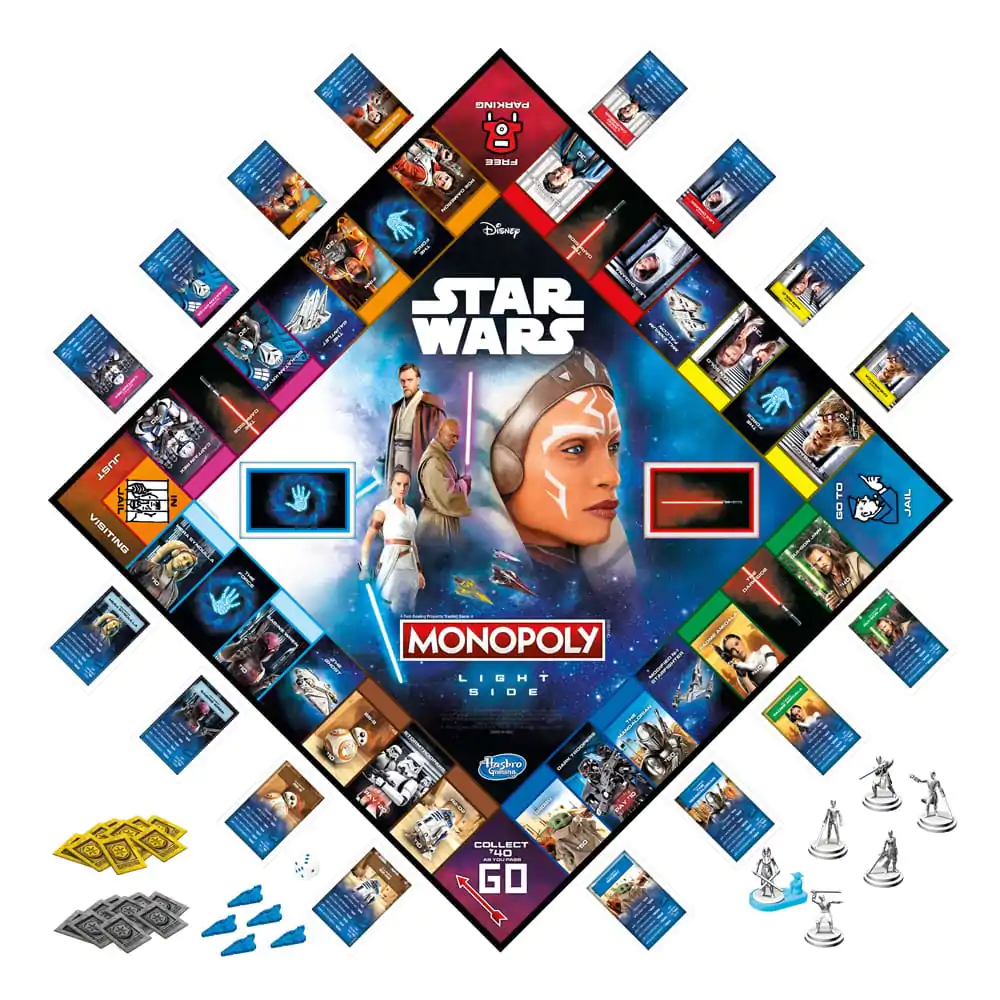 Star Wars spoločenská hra Monopoly Light Side Edition *English Version* termékfotó