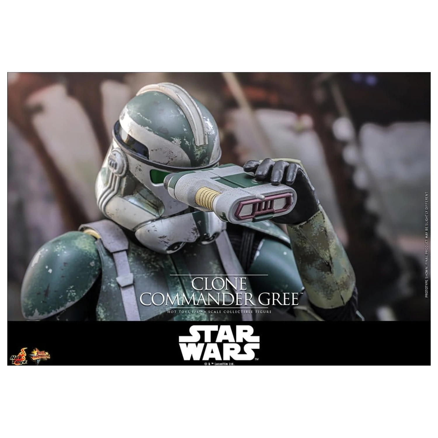 Star Wars Movie Masterpiece Akčná figúrka 1/6 Clone Commander Gree 30 cm produktová fotografia
