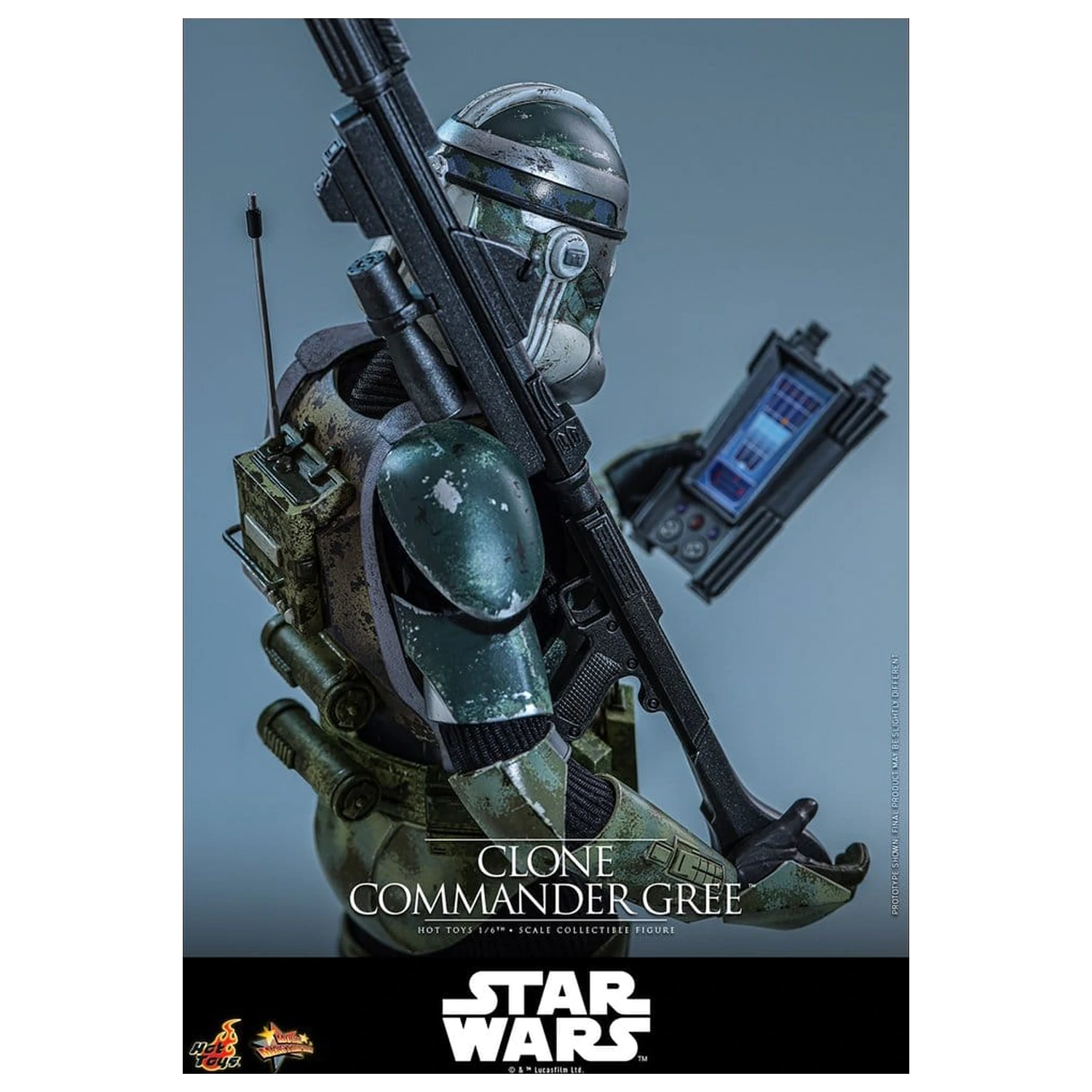Star Wars Movie Masterpiece Akčná figúrka 1/6 Clone Commander Gree 30 cm produktová fotografia