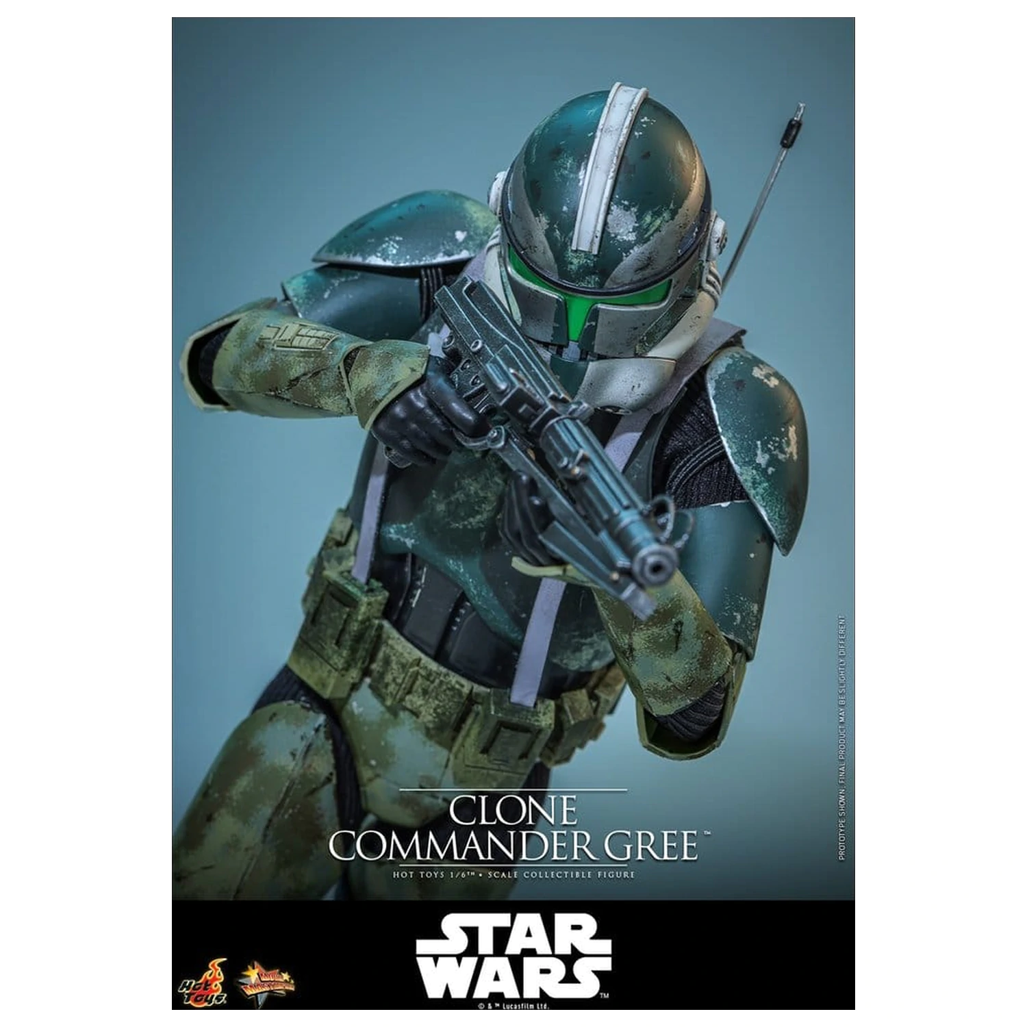 Star Wars Movie Masterpiece Akčná figúrka 1/6 Clone Commander Gree 30 cm produktová fotografia
