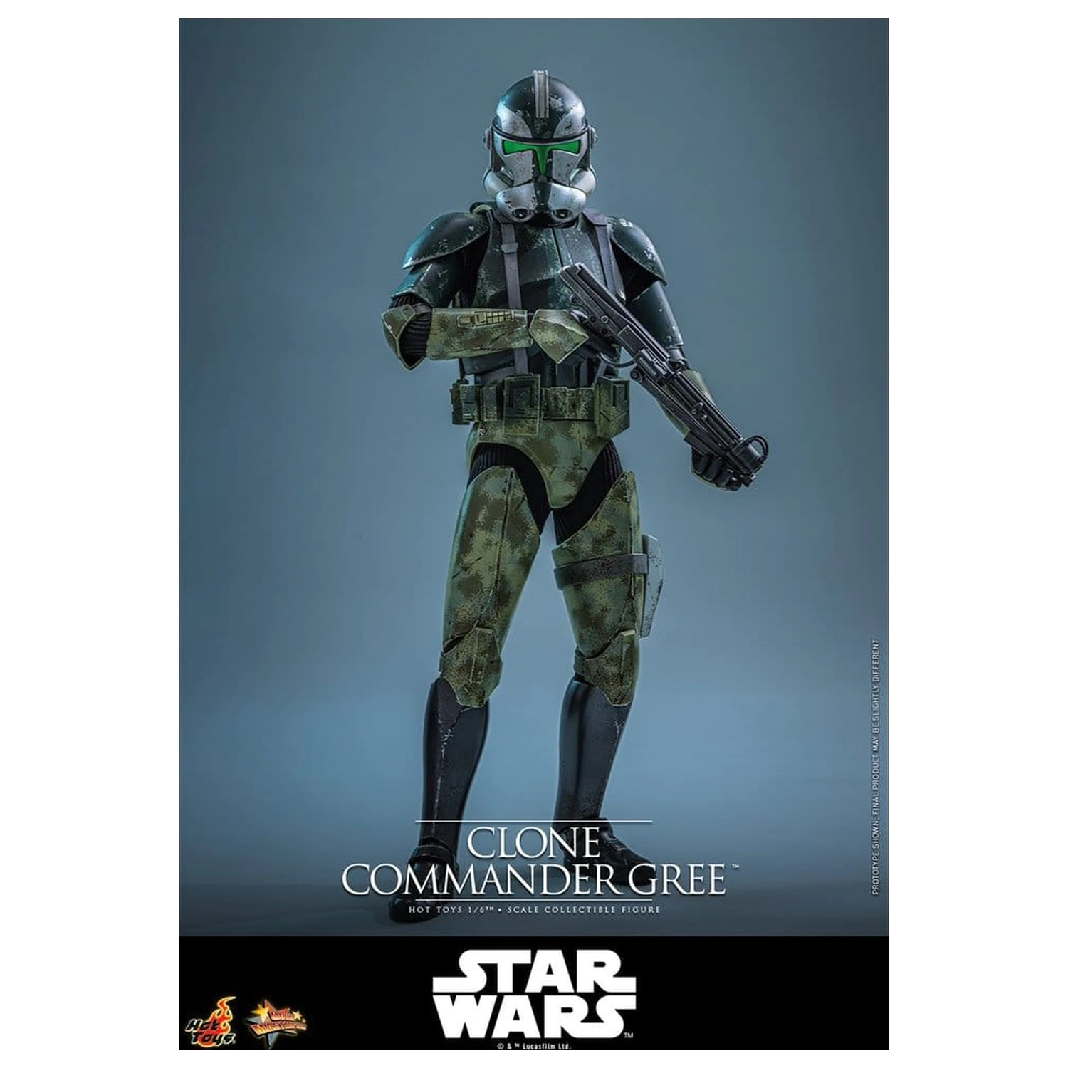 Star Wars Movie Masterpiece Akčná figúrka 1/6 Clone Commander Gree 30 cm produktová fotografia