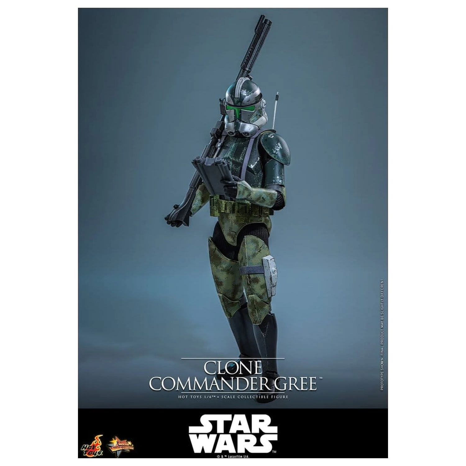 Star Wars Movie Masterpiece Akčná figúrka 1/6 Clone Commander Gree 30 cm produktová fotografia