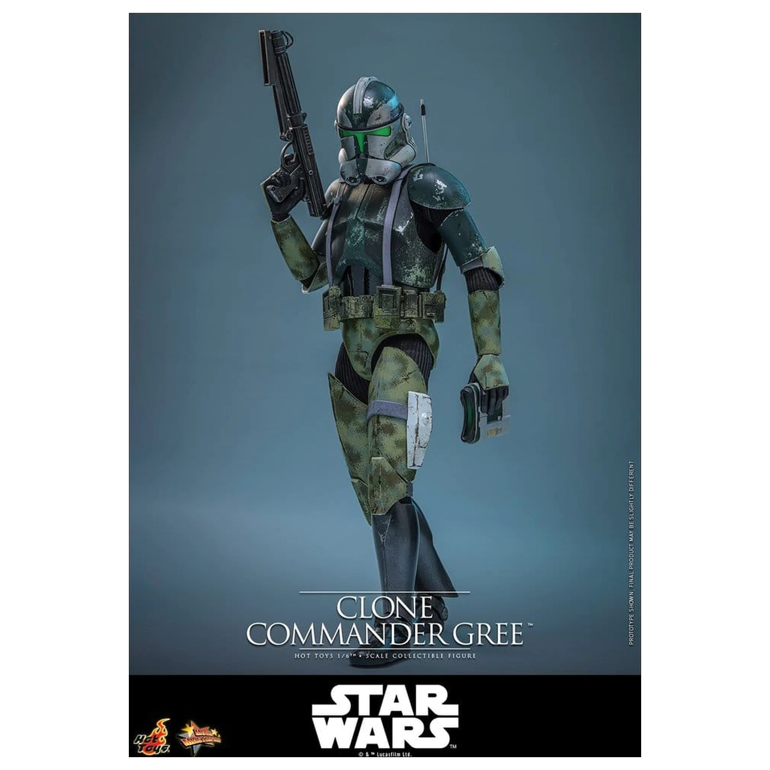 Star Wars Movie Masterpiece Akčná figúrka 1/6 Clone Commander Gree 30 cm produktová fotografia