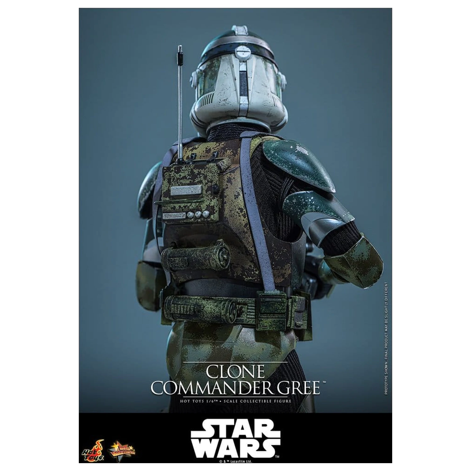 Star Wars Movie Masterpiece Akčná figúrka 1/6 Clone Commander Gree 30 cm produktová fotografia
