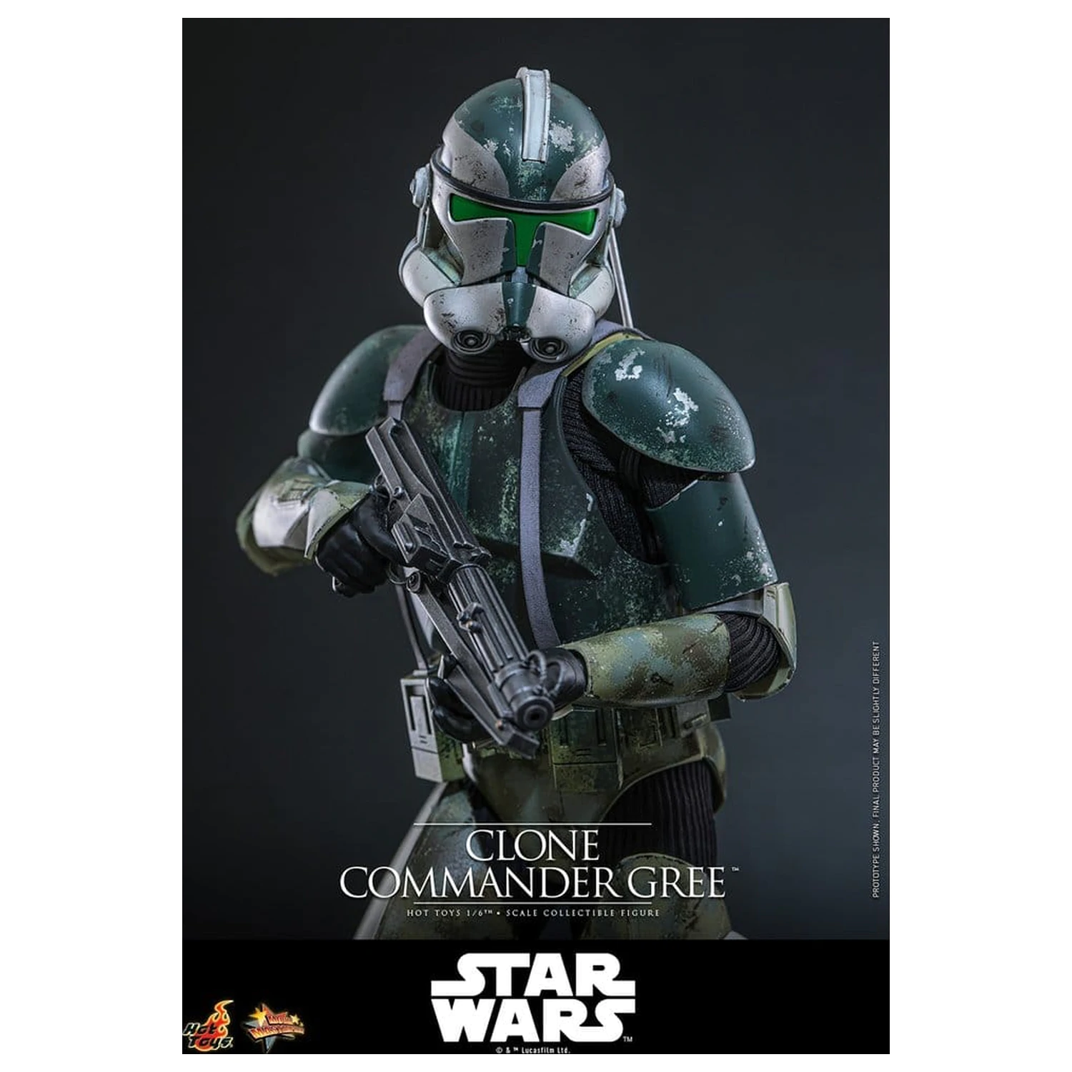 Star Wars Movie Masterpiece Akčná figúrka 1/6 Clone Commander Gree 30 cm produktová fotografia