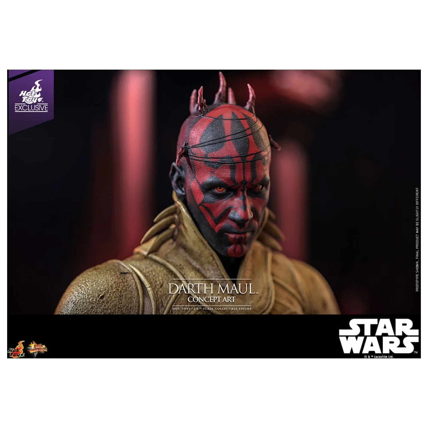 Star Wars Movie Masterpiece Akčná figúrka 1/6 Darth Maul (Concept Art) Hot Toys Exclusive 35 cm produktová fotografia